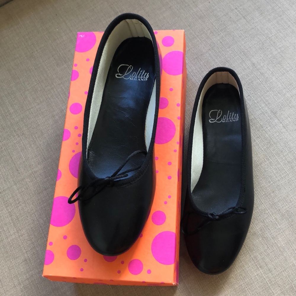 Lolita Ballerina Black Shoes